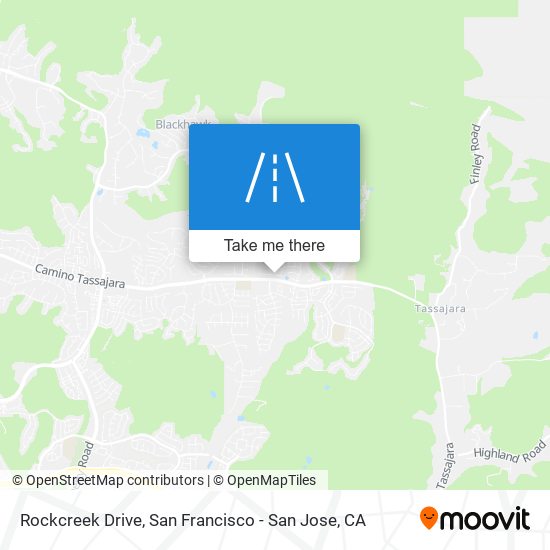 Mapa de Rockcreek Drive