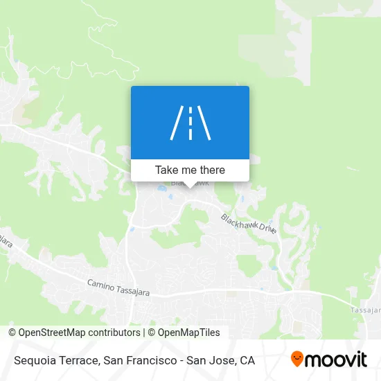 Sequoia Terrace map