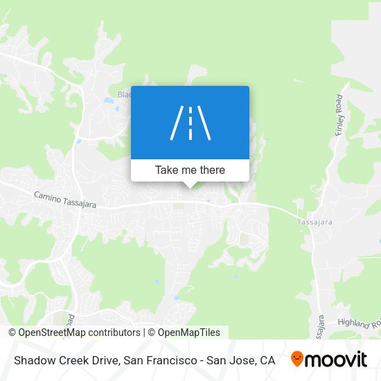 Mapa de Shadow Creek Drive