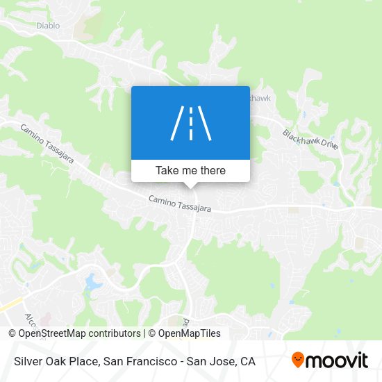 Silver Oak Place map