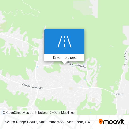 Mapa de South Ridge Court