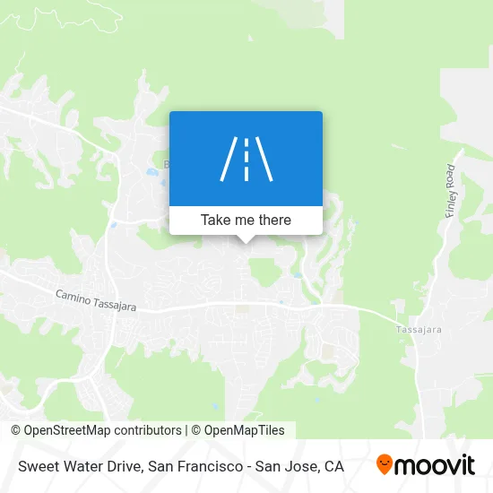 Sweet Water Drive map