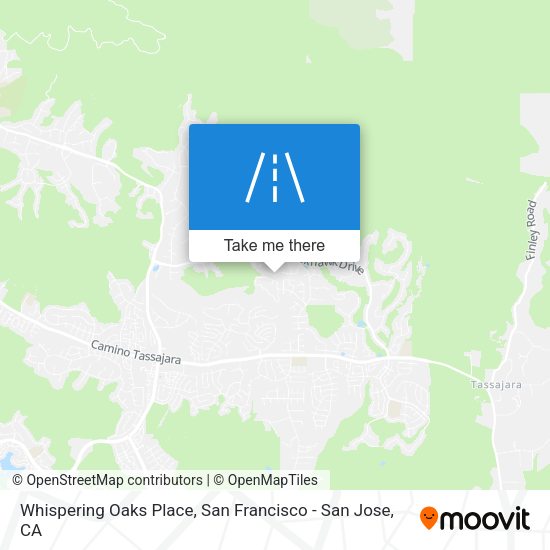 Mapa de Whispering Oaks Place
