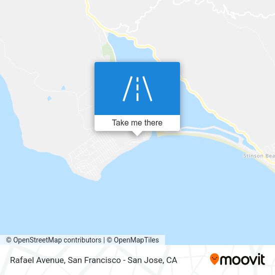 Mapa de Rafael Avenue