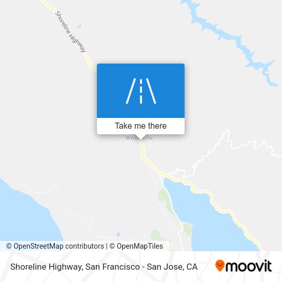 Mapa de Shoreline Highway