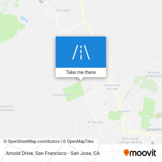 Mapa de Arnold Drive
