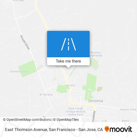 Mapa de East Thomson Avenue