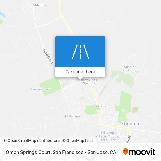 Oman Springs Court map