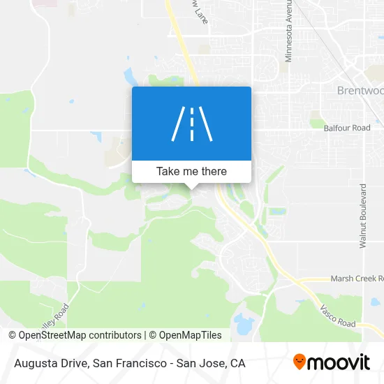 Augusta Drive map