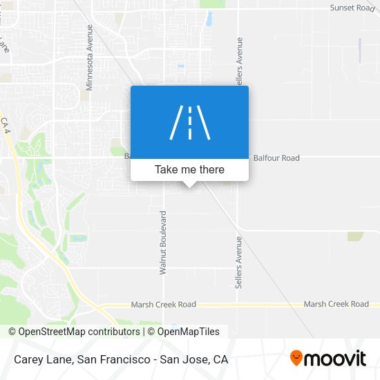 Mapa de Carey Lane