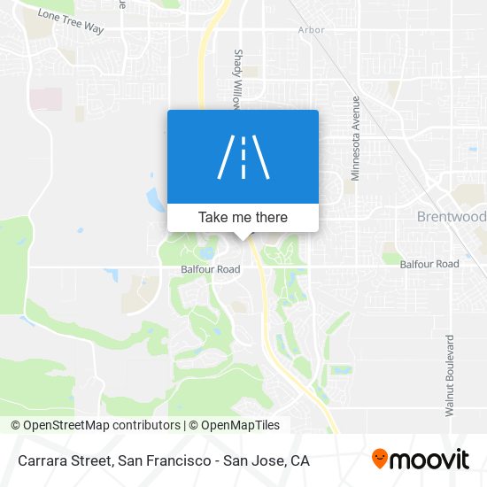 Carrara Street map