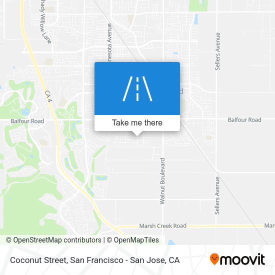 Mapa de Coconut Street