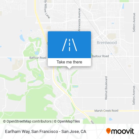 Earlham Way map