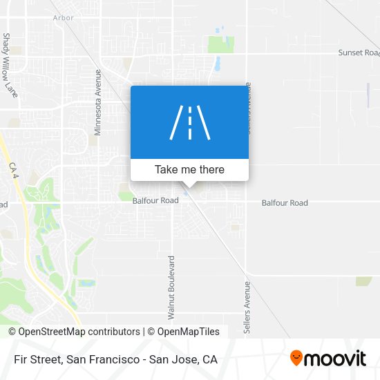 Mapa de Fir Street