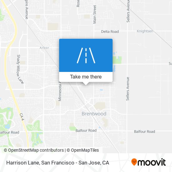 Harrison Lane map