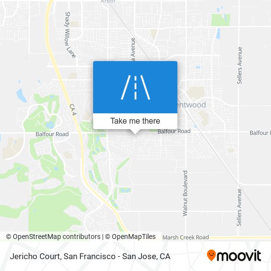 Jericho Court map