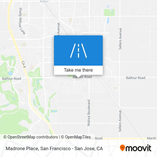 Mapa de Madrone Place