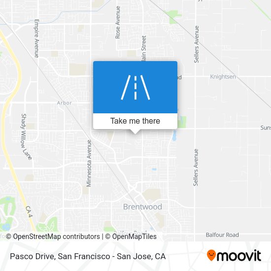 Mapa de Pasco Drive