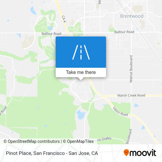 Mapa de Pinot Place