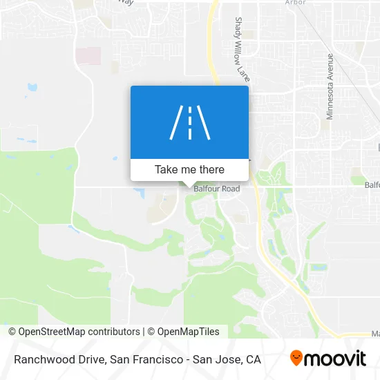 Ranchwood Drive map