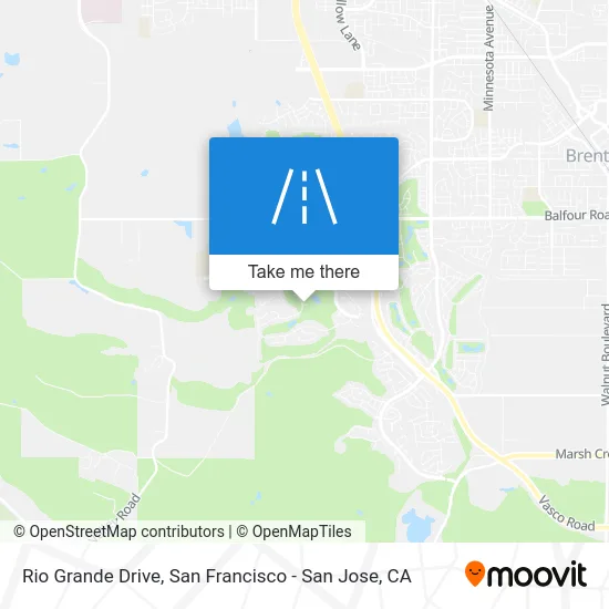 Rio Grande Drive map