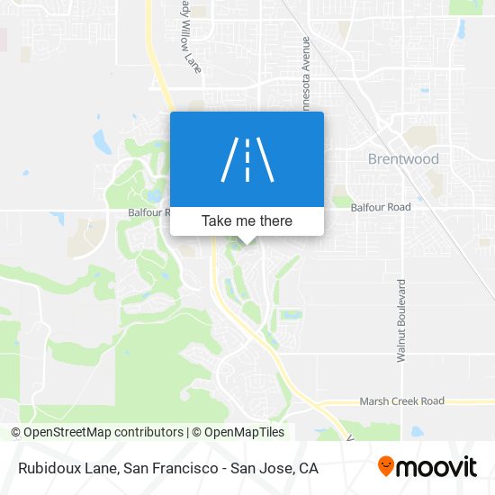 Rubidoux Lane map