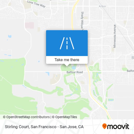 Stirling Court map