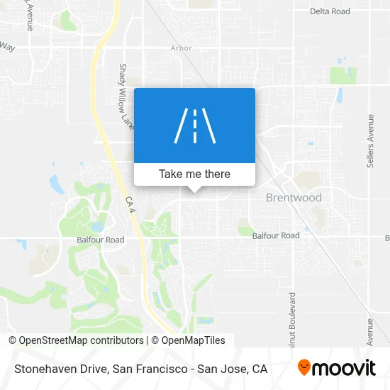 Stonehaven Drive map