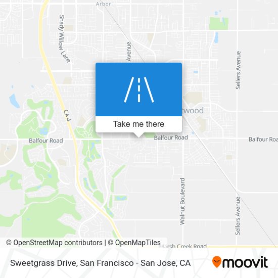 Mapa de Sweetgrass Drive