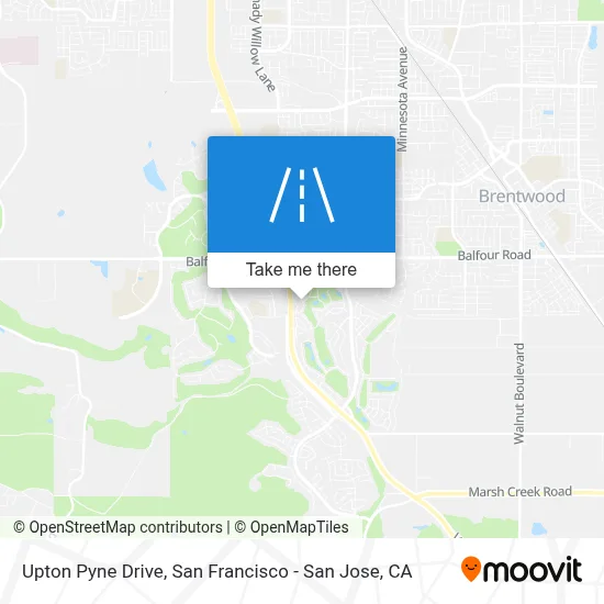 Upton Pyne Drive map