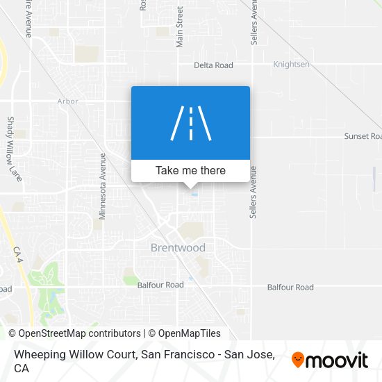 Wheeping Willow Court map