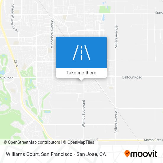 Williams Court map