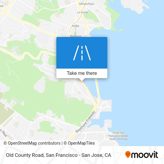 Mapa de Old County Road