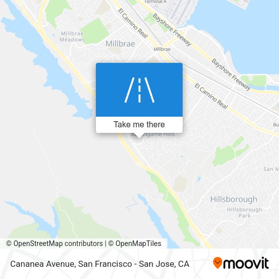 Mapa de Cananea Avenue