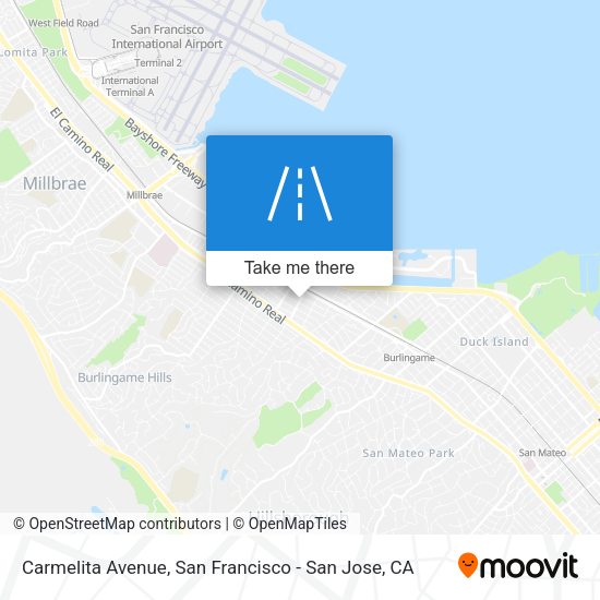 Mapa de Carmelita Avenue