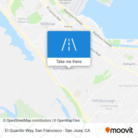 Mapa de El Quanito Way