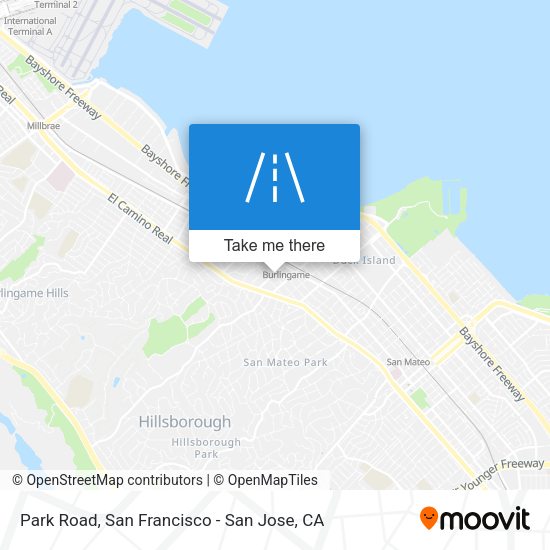 Mapa de Park Road
