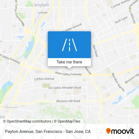 Mapa de Payton Avenue