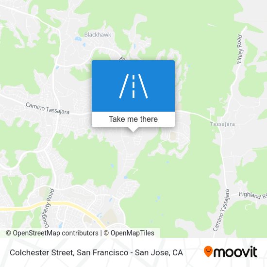 Colchester Street map
