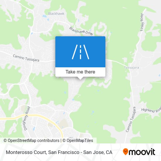 Mapa de Monterosso Court