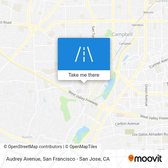 Mapa de Audrey Avenue
