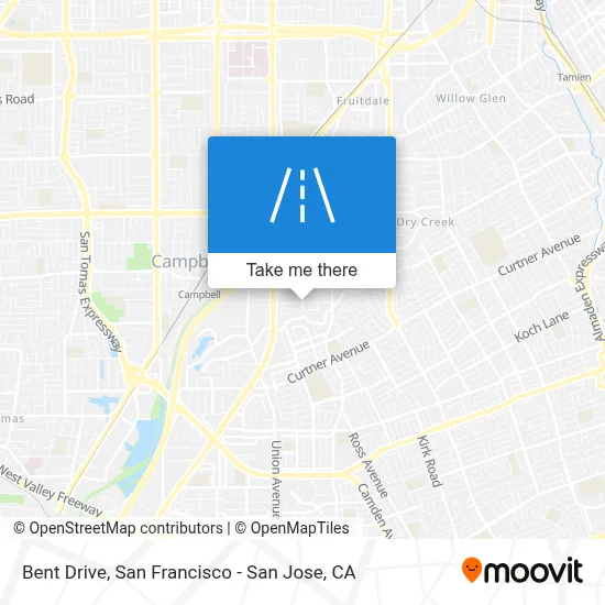 Bent Drive map
