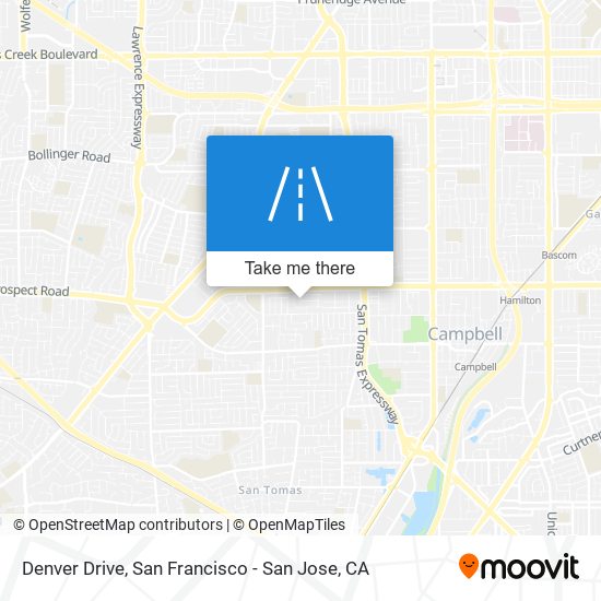 Denver Drive map