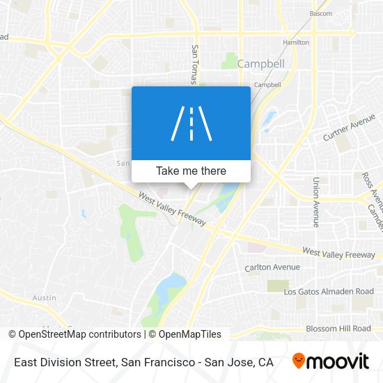 East Division Street map