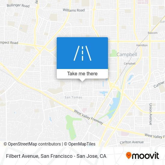 Mapa de Filbert Avenue