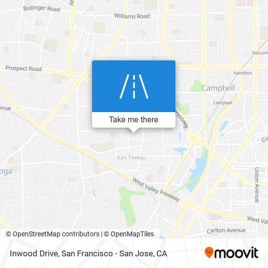 Inwood Drive map