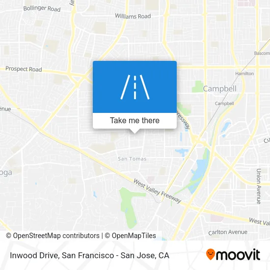 Inwood Drive map