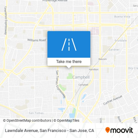 Mapa de Lawndale Avenue