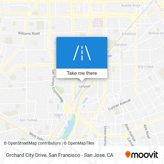 Mapa de Orchard City Drive