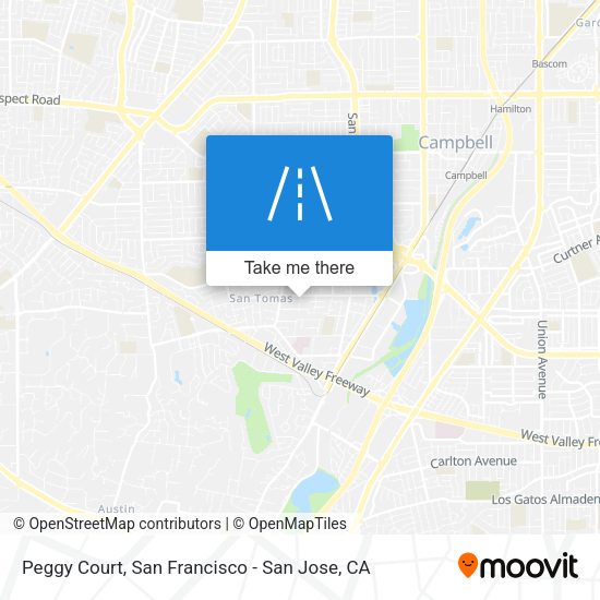 Mapa de Peggy Court